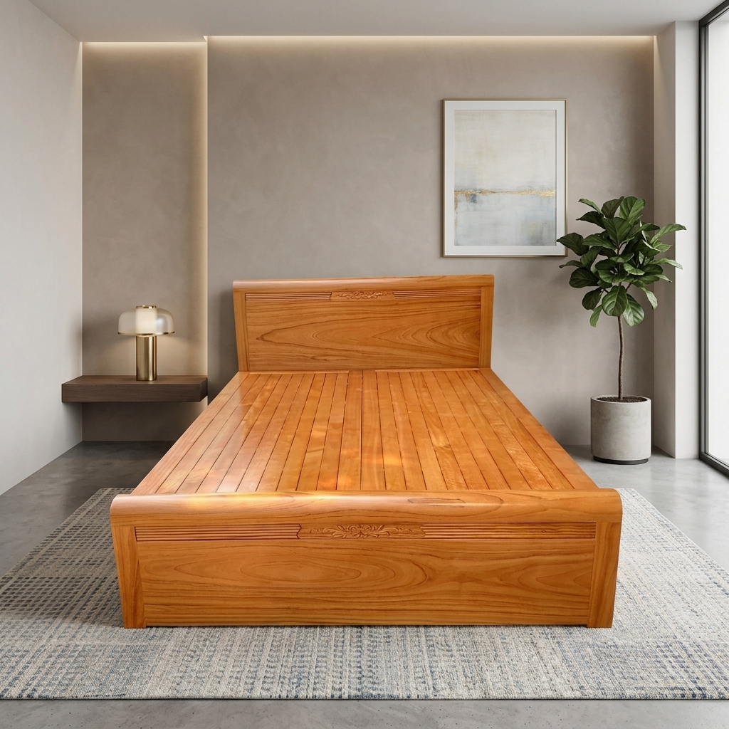 Top 50 Mẫu Giường Ngủ Giá Rẻ Bền Đẹp Tận Xưởng TPHCM 2026 41 Giường ngủ giá rẻ TPHCM