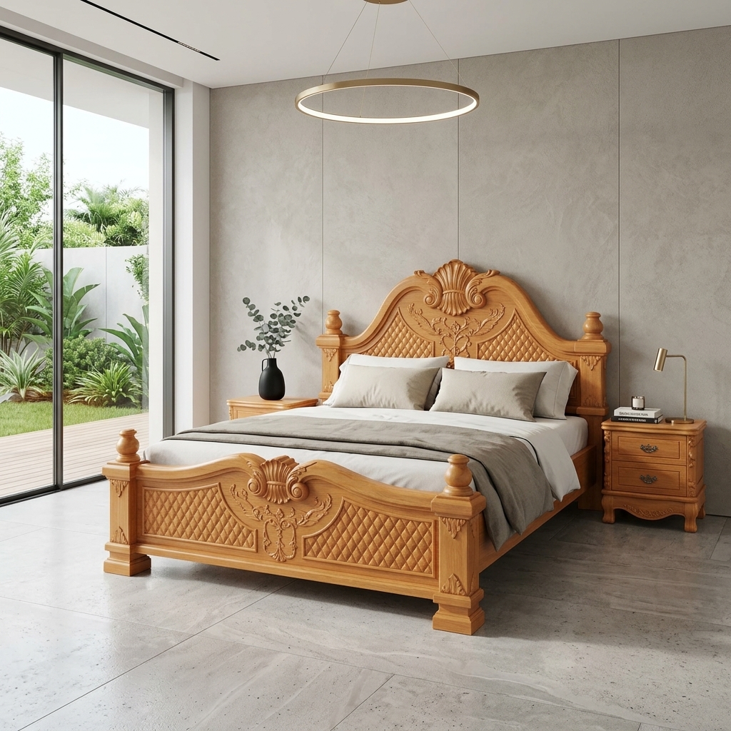 Top 50 Mẫu Giường Ngủ Giá Rẻ Bền Đẹp Tận Xưởng TPHCM 2026 46 Giường ngủ hiện đại giá rẻ