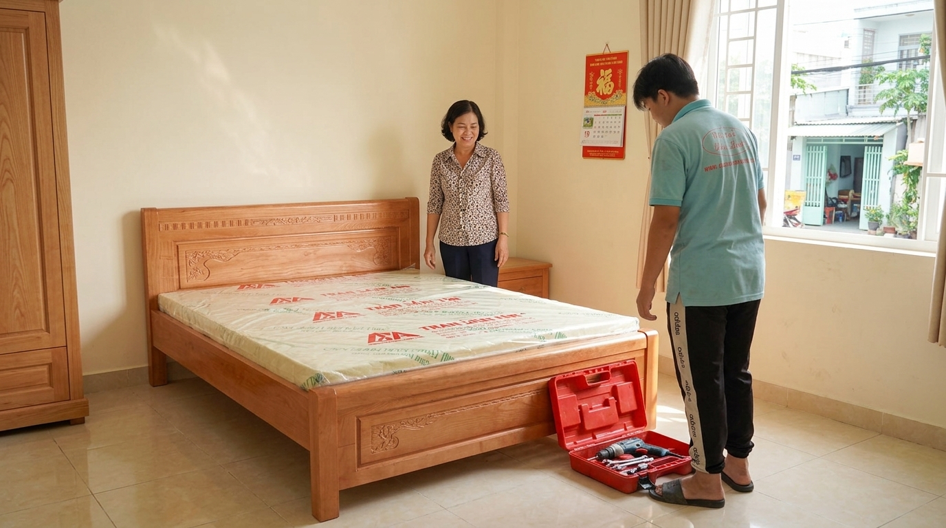 Những Mẫu Giường Gỗ Đẹp Nhất Hiện Nay: Tư Vấn Chọn Mua Từ Xưởng 20 Năm 50 Mua giường gỗ ở đâu uy tín tại TP.HCM