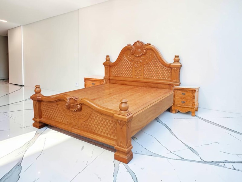 Những Mẫu Giường Gỗ Đẹp Nhất Hiện Nay: Tư Vấn Chọn Mua Từ Xưởng 20 Năm 29 Những mẫu giường gỗ đẹp nhất hiện nay