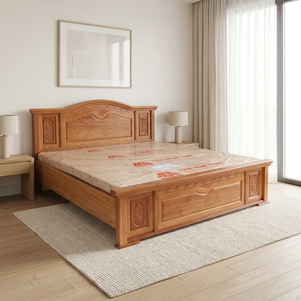 Top 50 Mẫu Giường Ngủ Giá Rẻ Bền Đẹp Tận Xưởng TPHCM 2026 39 Showroom giường ngủ giá rẻ Quận 7 TPHCM tận xưởng