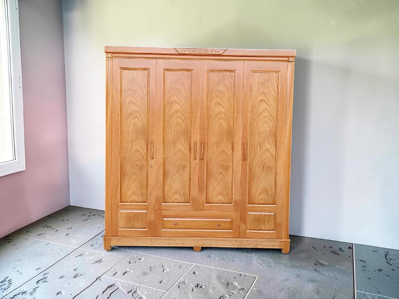 Tủ quần áo gỗ tự nhiên