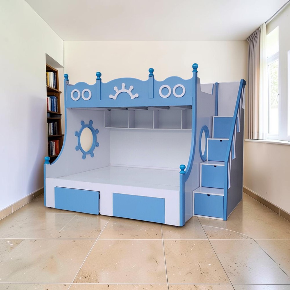 Top 30 Mẫu Giường 2 Tầng Người Lớn và giường tầng trẻ em Đẹp Bền Hot Nhất 2026 28 Giường 2 Tầng Người Lớn
