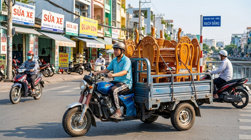 Bàn ăn gỗ tại Quận 6: Bền đẹp, bảo hành dài lâu 6 Bàn ăn gỗ tại Quận 6 tạo không gian ấm cúng cho gia đình