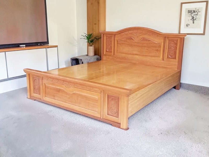 Giường ngủ hiện đại tại quận 4 phiếu bảo hành minh bạch có xác nhận