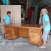 Bàn làm việc gỗ tự nhiên bền bỉ MS 3255