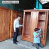 Tủ quần áo gỗ tự nhiên MS 3262