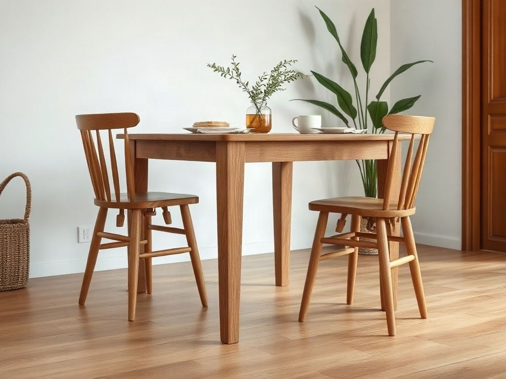 Bàn ăn gỗ gia đình - Cách chọn bàn ăn gỗ gia đình phù hợp với không gian và số lượng thành viên