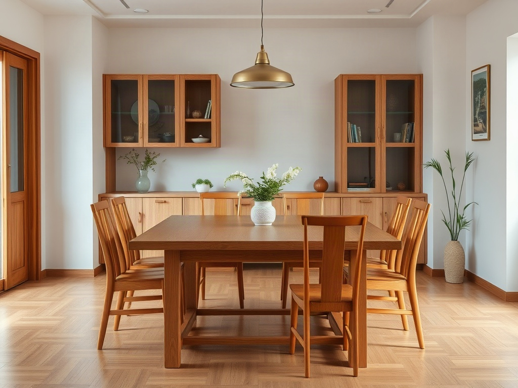 Bàn ăn gỗ gia đình - Địa chỉ tham khảo bàn ăn gỗ gia đình chất lượng, giá hợp lý