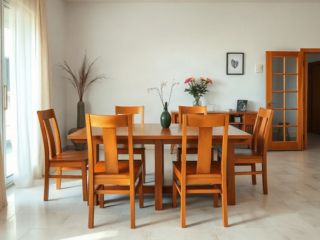 Bàn ăn gỗ gia đình - Vì sao bàn ăn gỗ gia đình luôn là lựa chọn hàng đầu cho căn bếp Việt