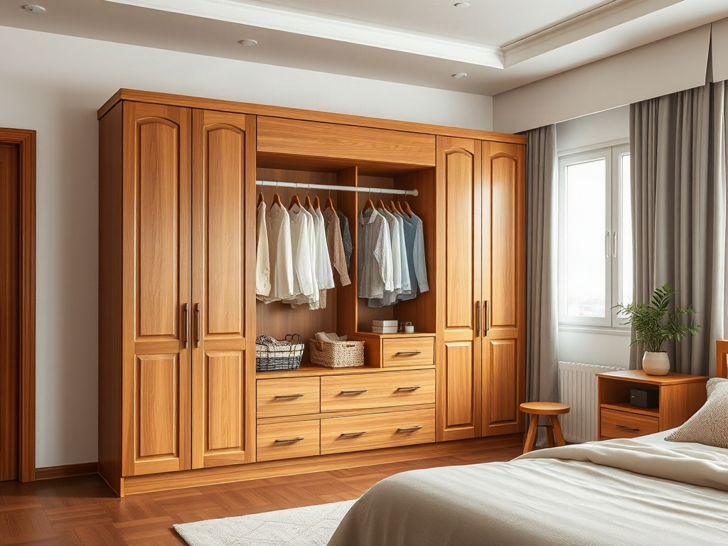 Giải Pháp Lưu Trữ Thông Minh Với Tủ Quần Áo Đa Chức Năng Cho Nhà Nhỏ 14 Giải pháp lưu trữ thông minh với tủ quần áo đa chức năng - Bảng so sánh chất liệu làm tủ quần áo đa chức năng