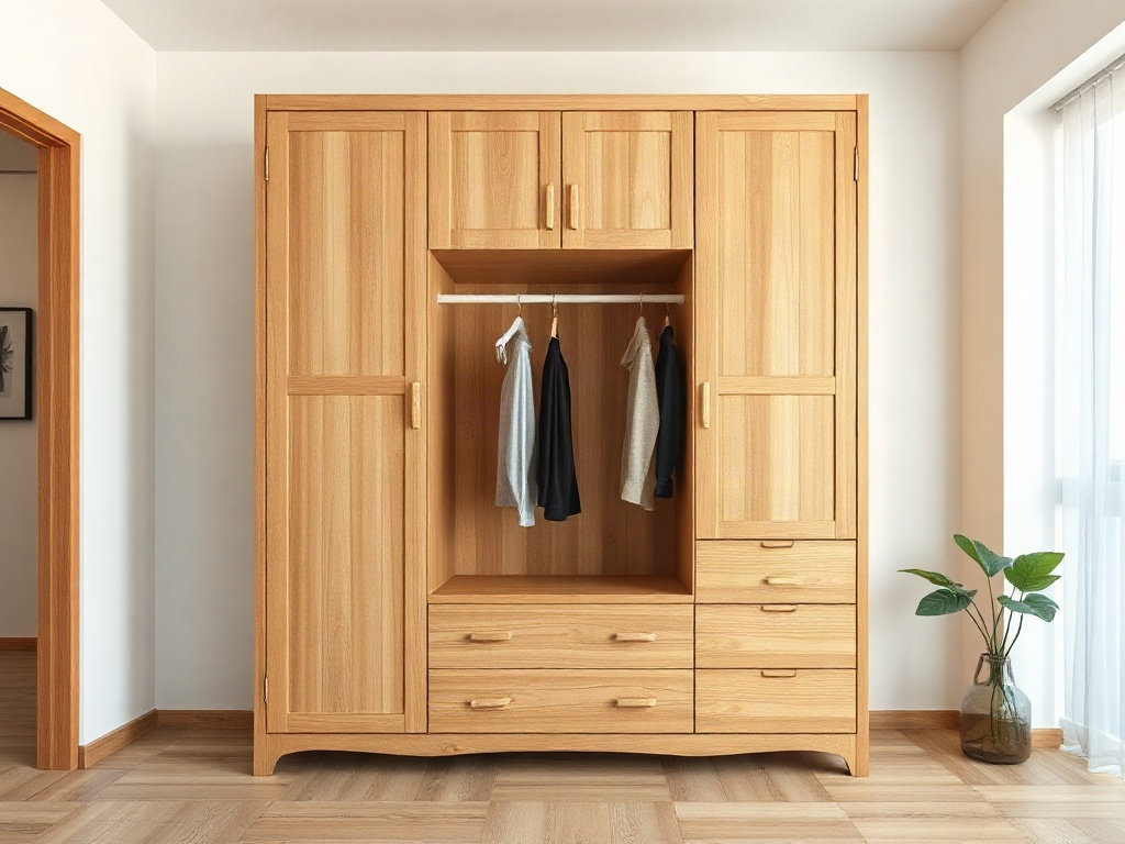 Giải Pháp Lưu Trữ Thông Minh Với Tủ Quần Áo Đa Chức Năng Cho Nhà Nhỏ 11 Giải pháp lưu trữ thông minh với tủ quần áo đa chức năng - Sự tiện lợi của tủ quần áo kết hợp giường ngủ