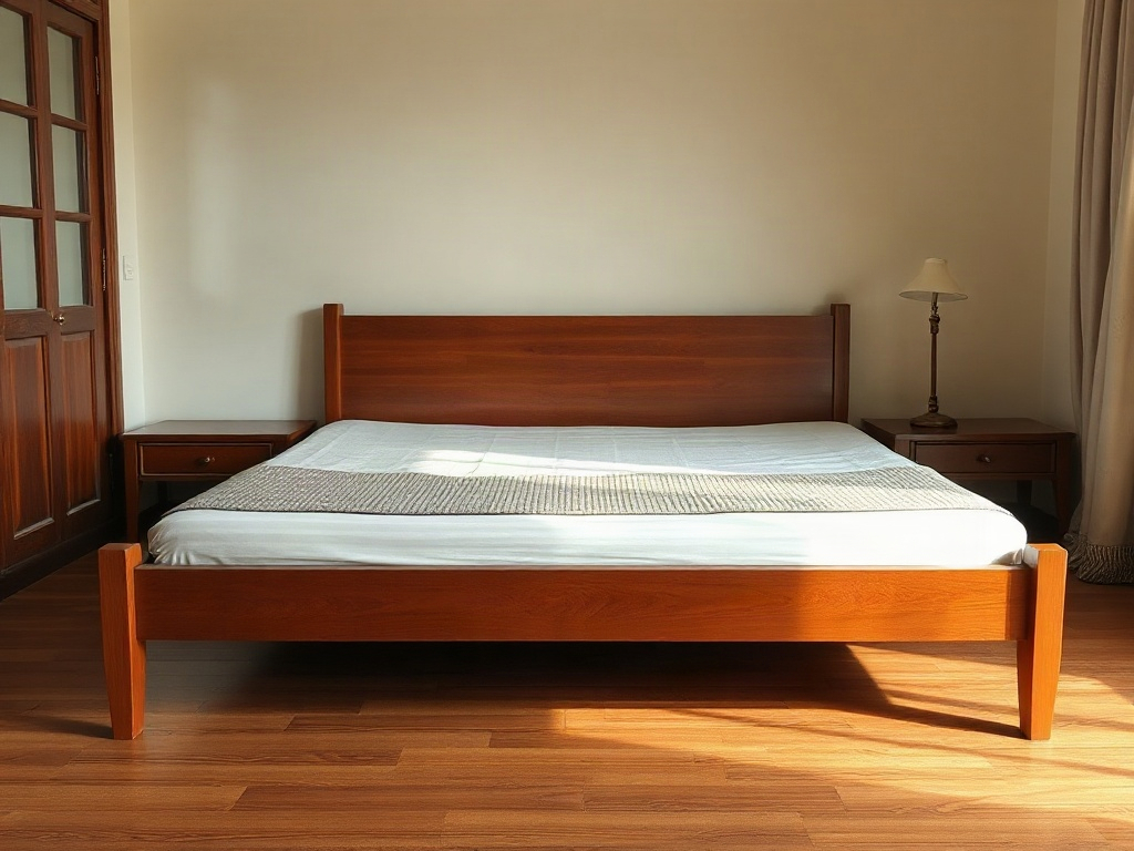 7 cách giảm bụi trên giường ngủ gỗ hiệu quả nhất 14 Giường gỗ được bảo dưỡng tốt