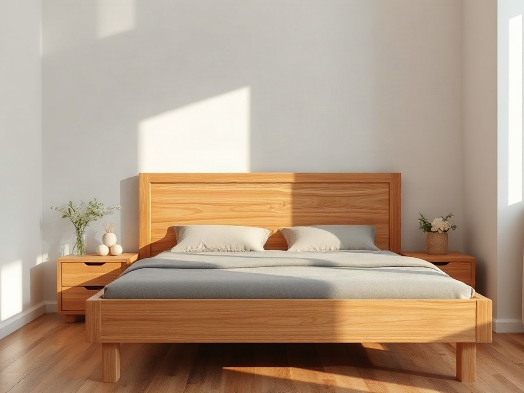 Giường gỗ gõ - Giường gỗ gõ là gì, vì sao được giới sành nội thất ưa chuộng?