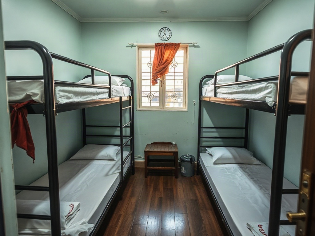 8 Ý Tưởng Đặt Đồ Trên Giường Tầng Tối Ưu Không Gian 8 giường tầng trong phòng nhỏ
