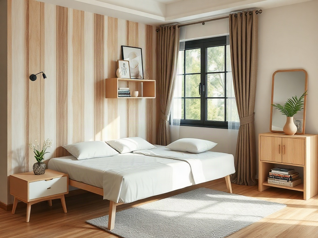 Giường xếp gấp gọn đa năng: Giải pháp tiết kiệm không gian tối ưu 16 Giường xếp hài hòa với thiết kế nội thất