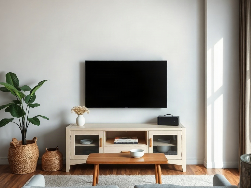 7 Yếu Tố Ảnh Hưởng Tuổi Thọ Kệ Tivi Bạn Cần Biết 30 Kệ tivi được bảo quản tốt trong phòng khách