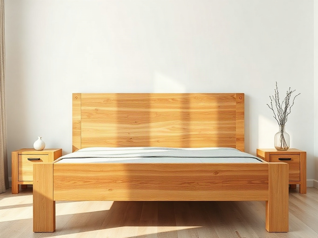 12 Lời Khuyên Khi Sử Dụng Giường Gỗ Giúp Tăng Độ Bền Tối Đa 35 Lời khuyên khi sử dụng giường gỗ - 4. Chọn nệm đúng kích thước và độ cứng để tránh làm cong vênh khung giường