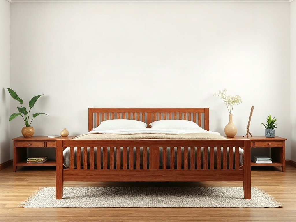 Mẫu giường gỗ đơn giản đẹp - Bảng so sánh nhanh 3 mẫu giường gỗ phổ biến