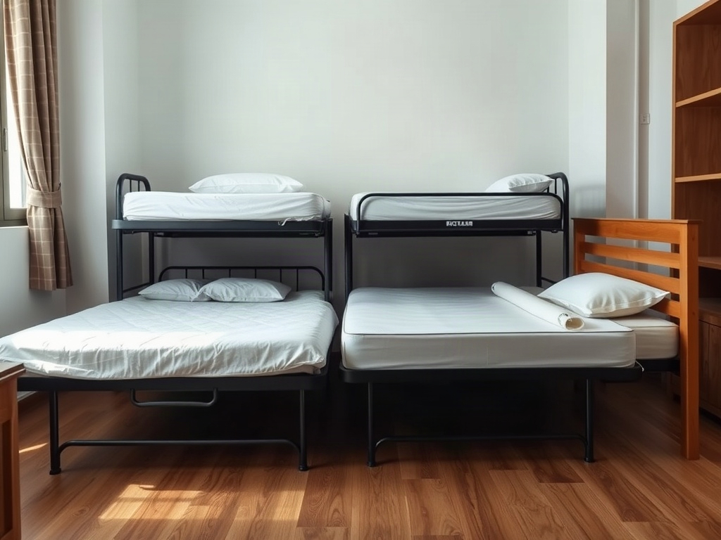 Giường xếp gấp gọn đa năng: Giải pháp tiết kiệm không gian tối ưu 2 So sánh các loại giường xếp khác nhau