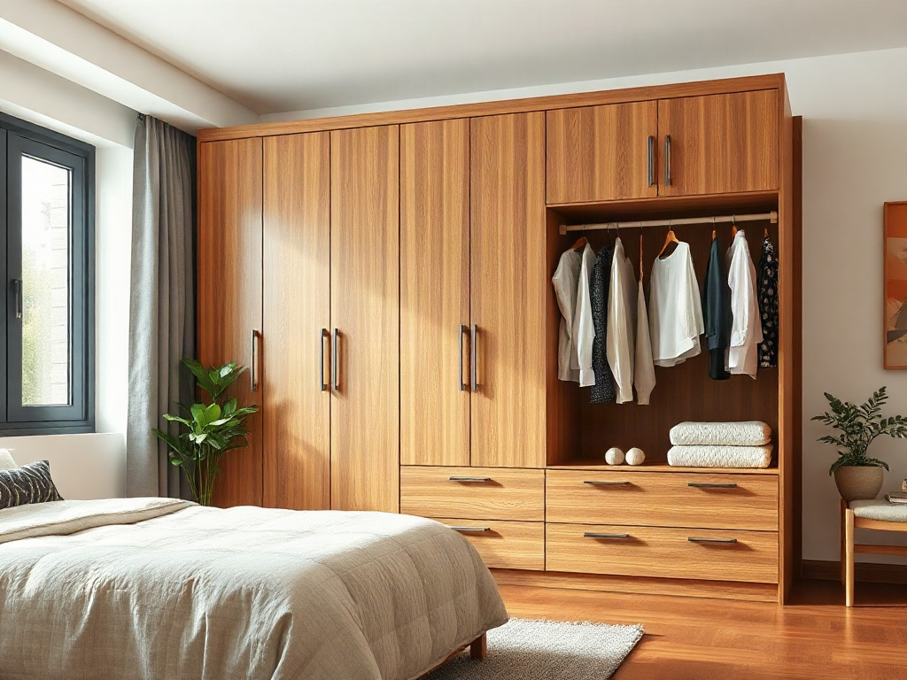 Thiết kế tủ quần áo gỗ - Các kiểu dáng thiết kế tủ quần áo gỗ phổ biến nhất hiện nay