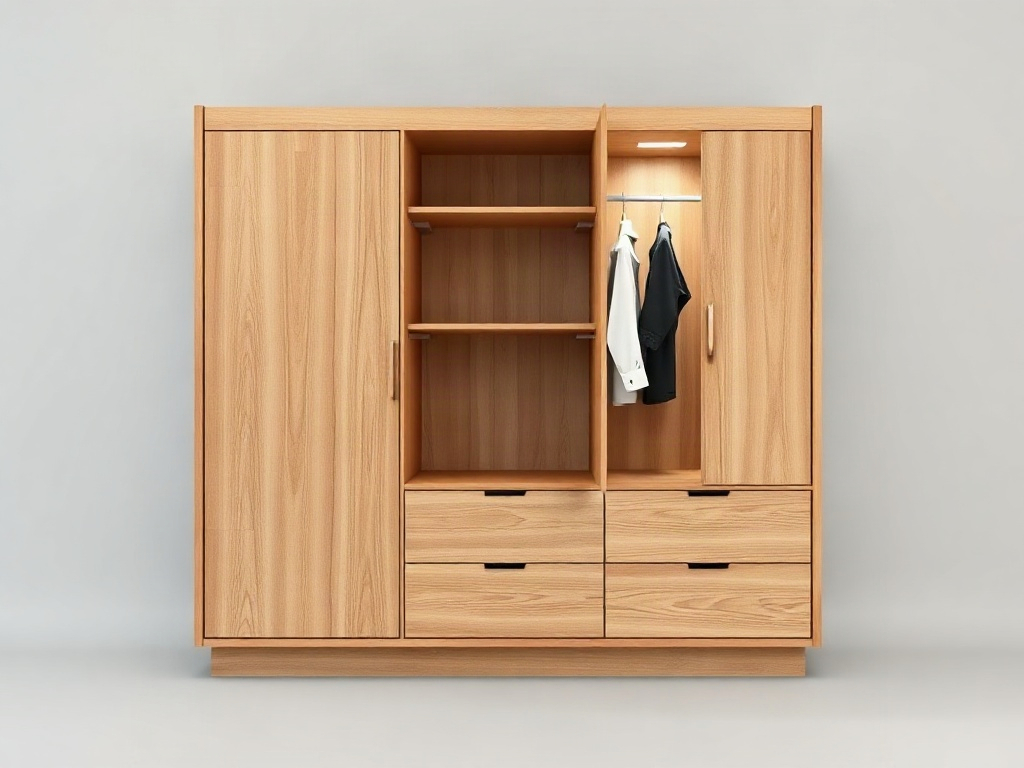 Thiết kế tủ quần áo gỗ - Vì sao việc chọn thiết kế tủ quần áo gỗ lại quan trọng hơn bạn nghĩ