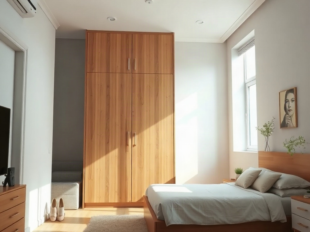 6 Dấu Hiệu Tủ Quần Áo Kém Phong Thủy Bạn Cần Biết 2 Tủ quần áo cao áp đảo không gian