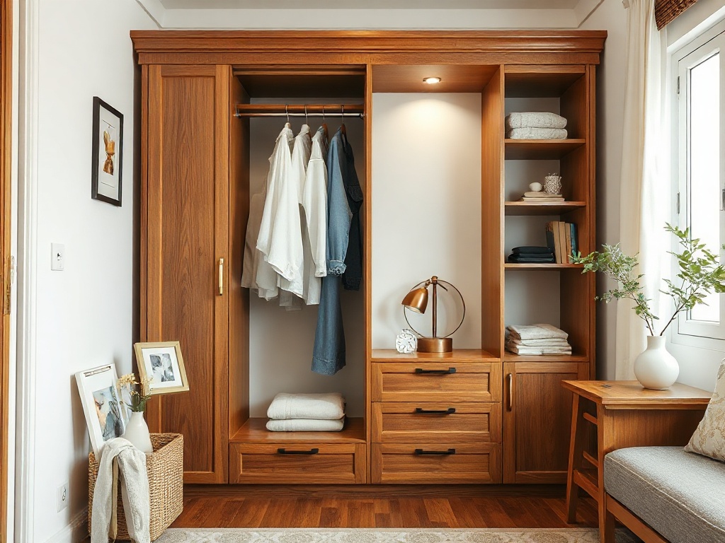 Tủ quần áo gỗ xoan đào sang trọng - Vì sao tủ quần áo gỗ xoan đào sang trọng đang được săn đón?