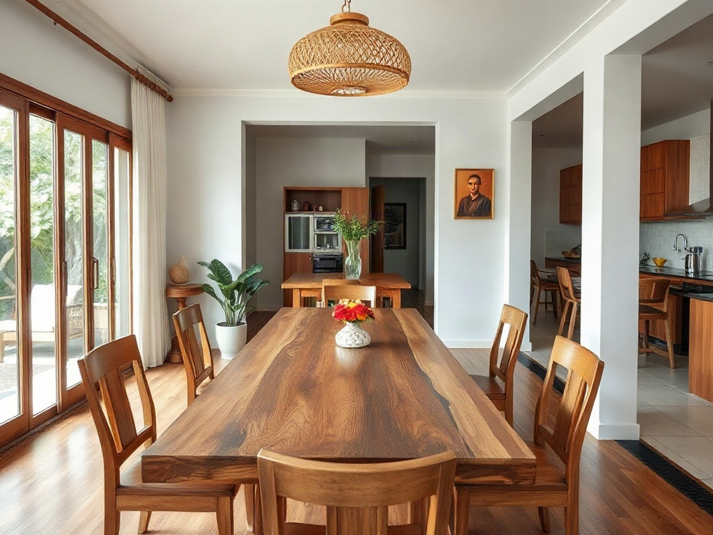 7 Cách Giảm Bụi Trên Bàn Ăn Gỗ Hiệu Quả Và Dễ Thực Hiện 28 Vị trí đặt bàn ăn giúp giảm bụi