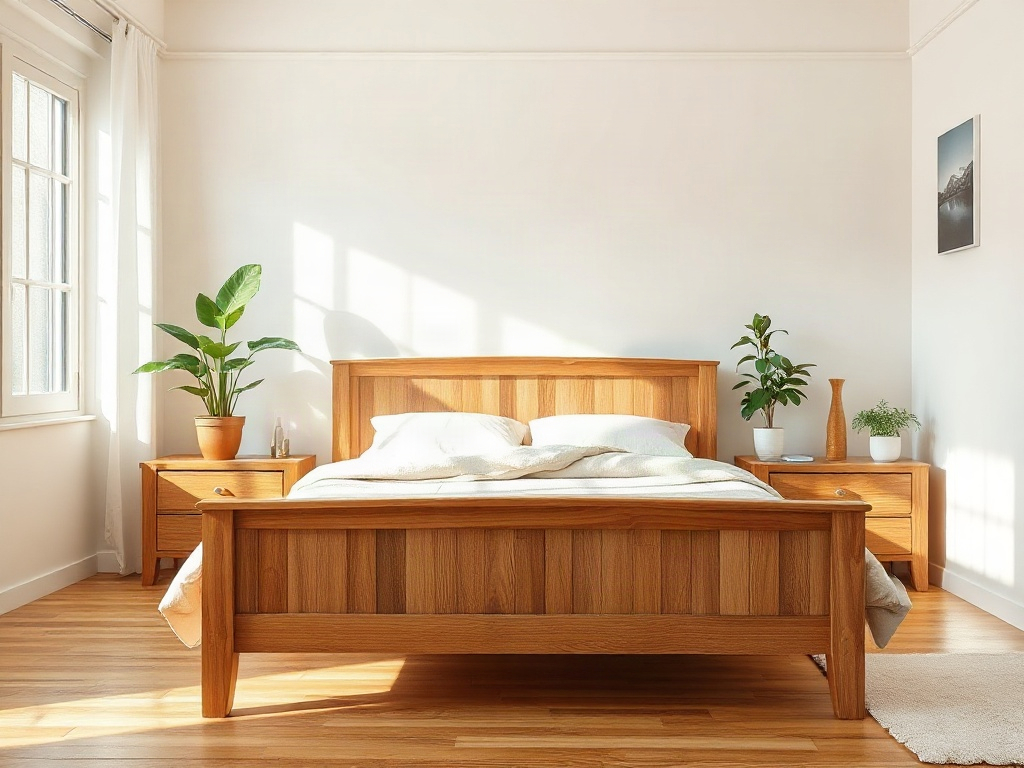 Yếu tố giúp giường ngủ chuẩn phong thủy - Mẹo nhận biết giường gỗ tự nhiên thật để đảm bảo phong thủy bền vững