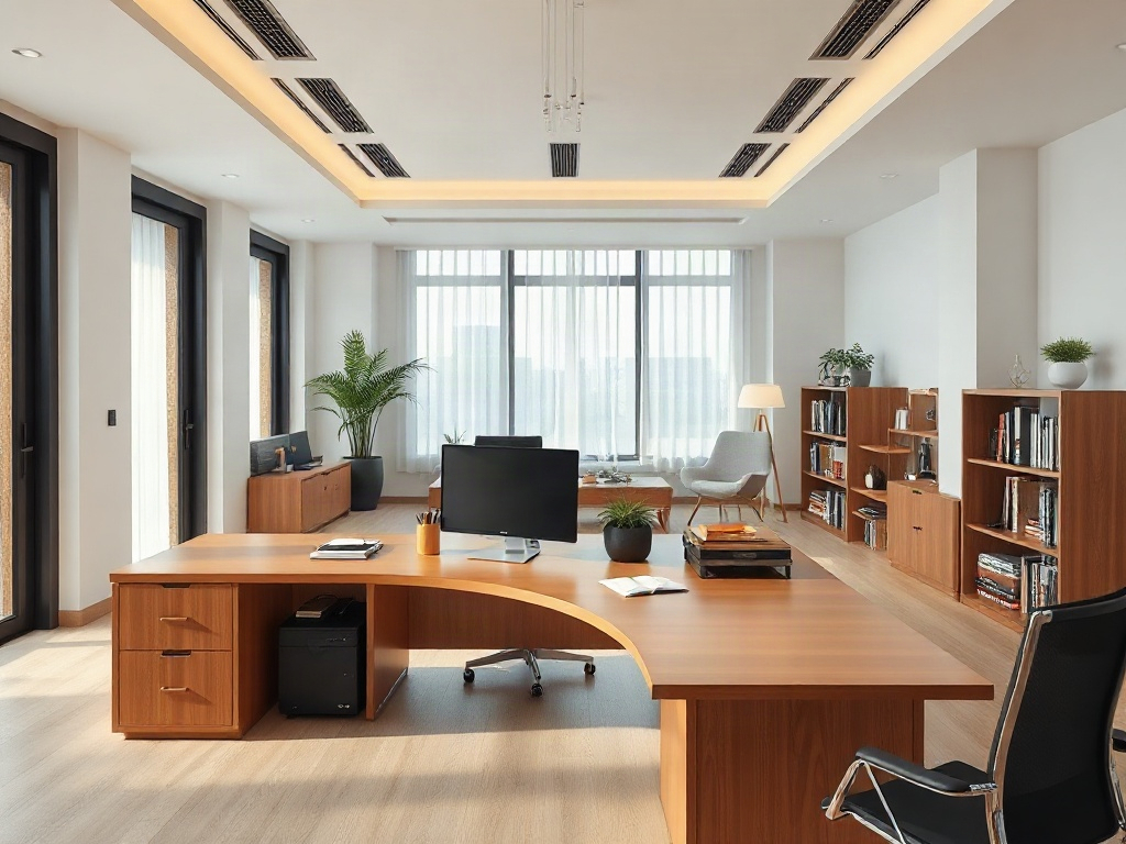 5 Gợi Ý Chọn Bàn Làm Việc Phù Hợp Cá Tính Của Bạn 15 Bàn làm việc lớn với không gian rộng rãi cho máy tính và tài liệu