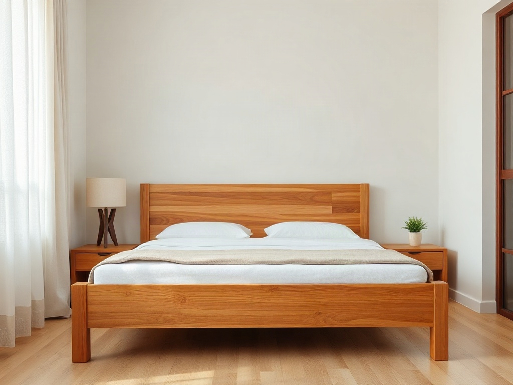 Bí quyết chọn giường gỗ đẹp - Bí quyết 1: Ưu tiên chất liệu gỗ tự nhiên có nguồn gốc rõ ràng