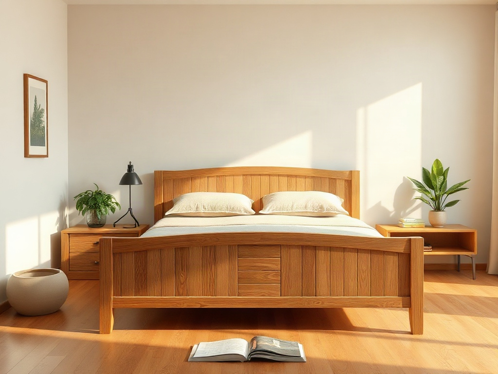Bí quyết chọn giường gỗ hợp phong thủy giúp gia đạo an yên, tài lộc vượng 69 Bí quyết chọn giường gỗ hợp phong thủy - Cách hóa giải các lỗi phong thủy thường gặp khi kê giường ngủ