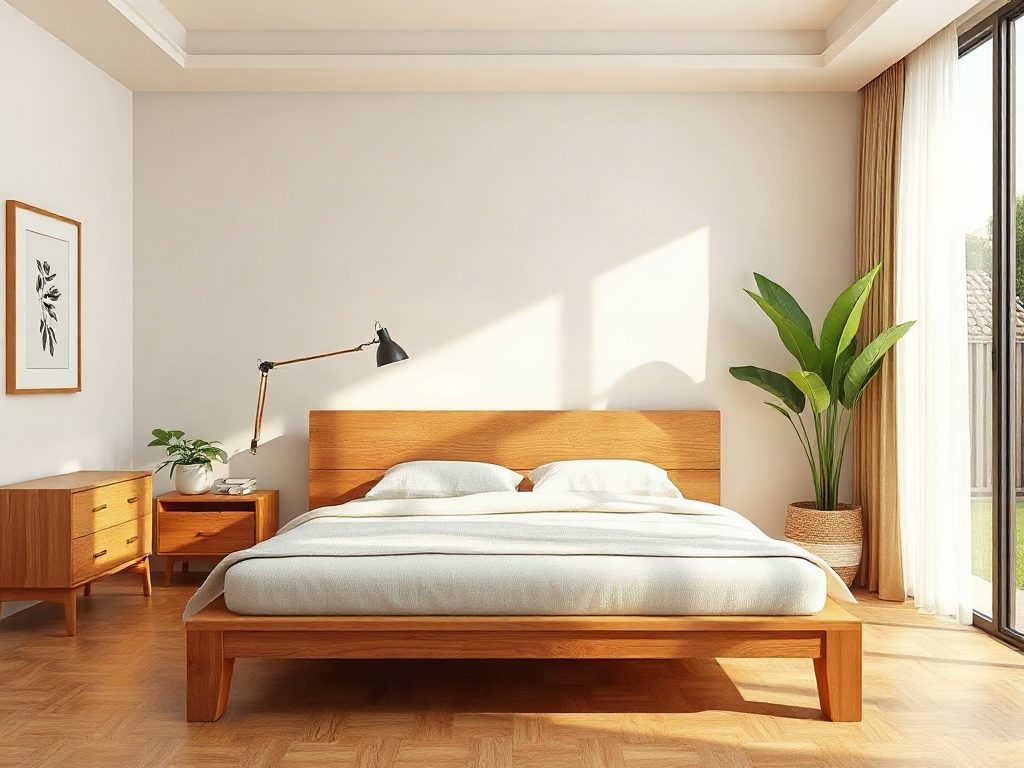 Bí quyết chọn giường gỗ hợp phong thủy giúp gia đạo an yên, tài lộc vượng 58 Bí quyết chọn giường gỗ hợp phong thủy - Tại sao nên chọn giường gỗ tự nhiên thay vì gỗ công nghiệp cho phòng ngủ