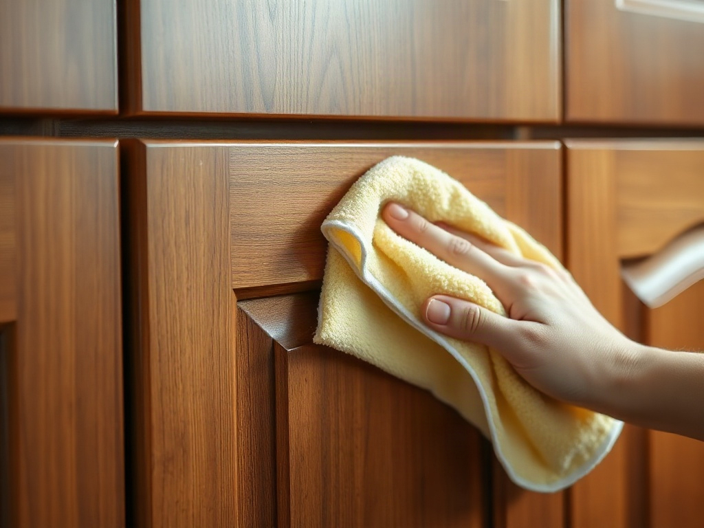 Cách chống xước mặt tủ quần áo hiệu quả và đơn giản nhất 2 Đánh bóng bề mặt tủ quần áo gỗ
