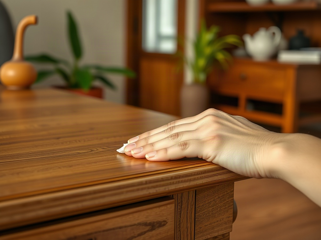 Cách chống xước mặt giường ngủ hiệu quả và bền lâu 26 Đánh bóng mặt giường ngủ với dầu