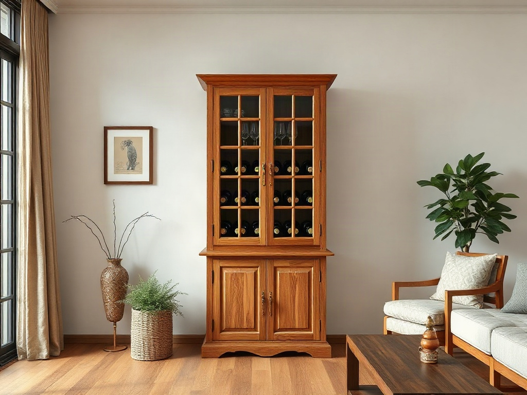 Địa chỉ bán tủ rượu gỗ tại TPHCM uy tín: kinh nghiệm chọn từ thợ mộc 15 năm 28 Địa chỉ bán tủ rượu gỗ tại tphcm - Tiêu chí 2: Chất liệu gỗ tự nhiên rõ nguồn gốc, không mập mờ