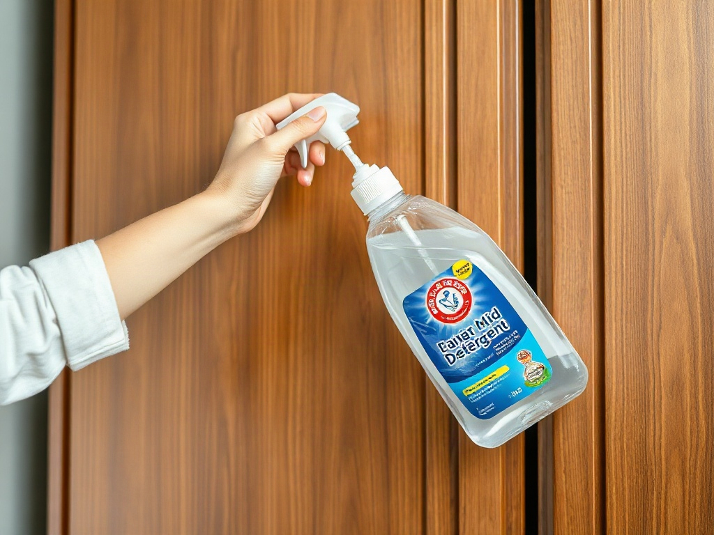 7 Cách Giảm Bụi Trên Tủ Quần Áo Gỗ Hiệu Quả Tại Nhà 24 Dung dịch nước ấm và chất tẩy rửa nhẹ lau tủ gỗ