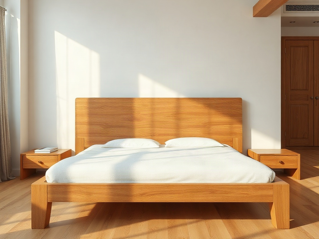 Giá giường gỗ sồi 1m6 - So sánh giá giường gỗ sồi với các loại gỗ tự nhiên khác