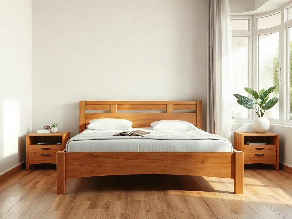 Giường gỗ tại TPHCM - Phong cách thiết kế giường gỗ được ưa chuộng tại TPHCM hiện nay