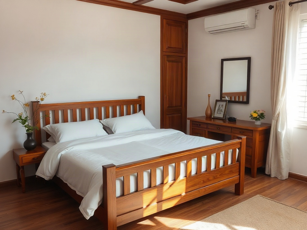 Cách Khử Mùi Ẩm Mốc Giường Ngủ Đơn Giản Và Hiệu Quả 18 Giường ngủ gỗ sạch sẽ và thơm tho