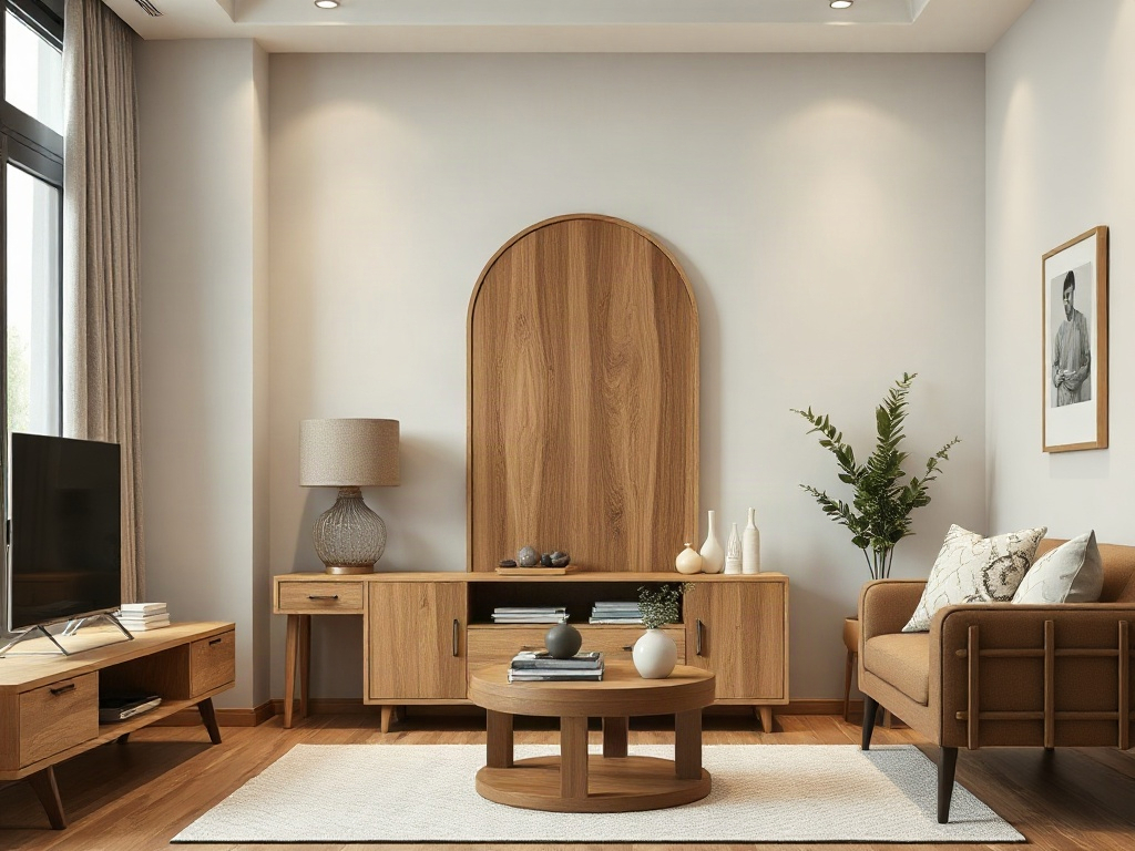 Kệ tivi gỗ hiện đại - Những mẫu kệ tivi gỗ hiện đại đang được ưa chuộng trong năm nay