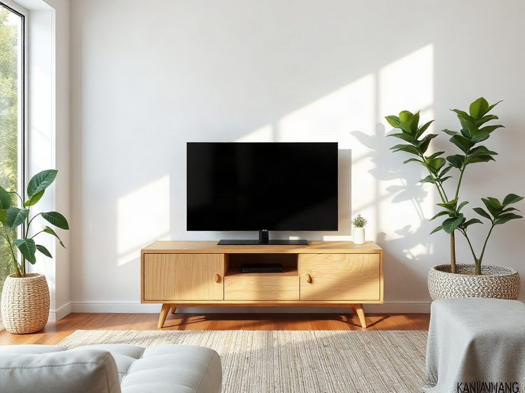 4 Điều Cần Biết Về Kệ Tivi Laminate Để Tối Ưu Không Gian Sống 14 Kệ tivi laminate trong phòng khách sáng sủa