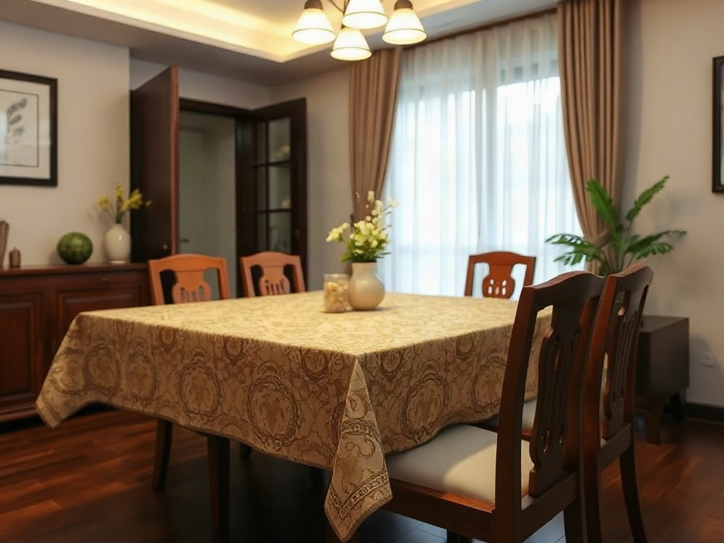 Khăn trải bàn bảo vệ bề mặt gỗ