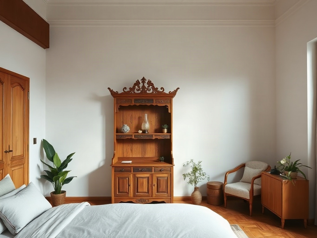 Mẫu bàn thờ đẹp - Gợi ý 1: Mẫu bàn thờ đẹp thiết kế hiện đại cho nhà phố và căn hộ nhỏ