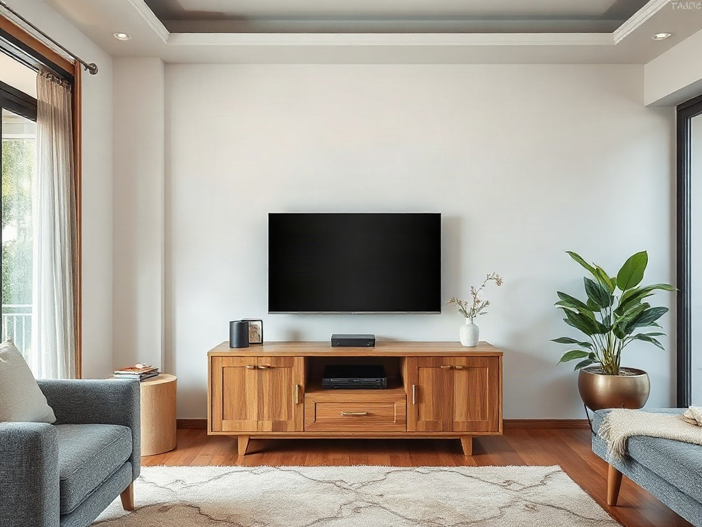 4 Điều Cần Biết Về Kệ Tivi Laminate Để Tối Ưu Không Gian Sống 25 Phòng khách với kệ tivi laminate, tối ưu vị trí