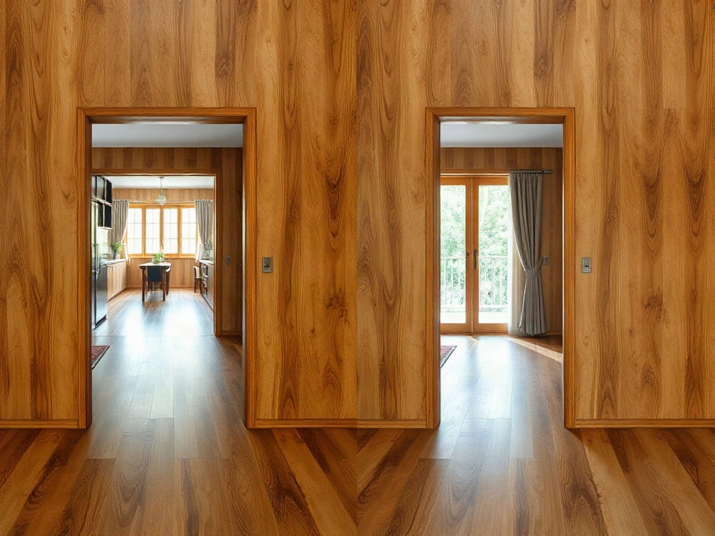 6 Cách Khử Mùi Ẩm Mốc Bàn Ăn Hiệu Quả và Dễ Thực Hiện 21 So sánh bề mặt gỗ trước và sau xử lý