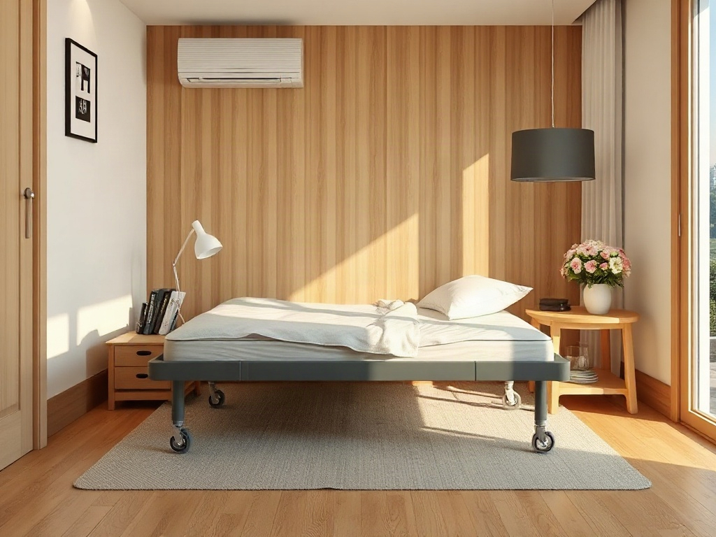 Thiết kế thông minh của giường xếp