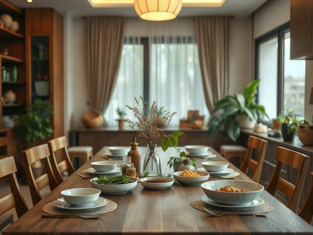 Tránh sử dụng hương liệu trên bàn ăn