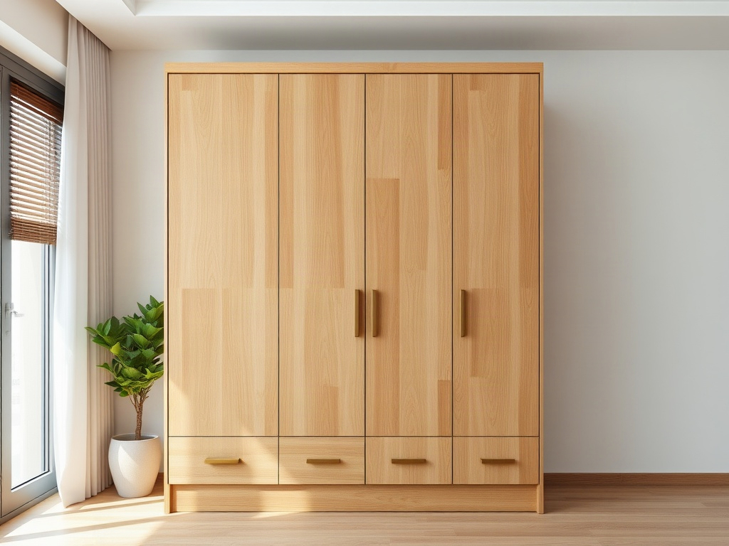 Cách chống xước mặt tủ quần áo hiệu quả và đơn giản nhất 15 Tủ quần áo gỗ thẩm mỹ và không xước